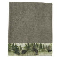 Thumbnail for Watercolor Wildlife Bath Towel - Park Designs