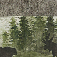 Thumbnail for Watercolor Wildlife Bath Towel - Park Designs - The Fox Decor