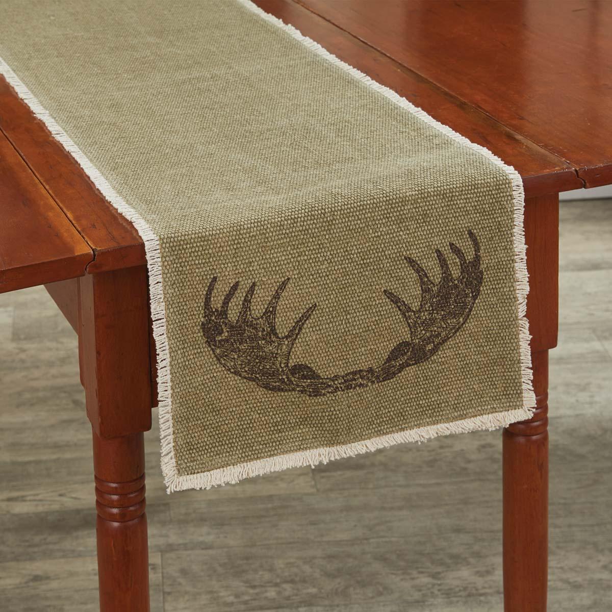 Moose Antlers Runner 54"L - The Fox Decor