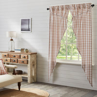 Thumbnail for Annie Buffalo Portabella Check Prairie Long Panel Set of 2 84x36x18 VHC Brands - The Fox Decor