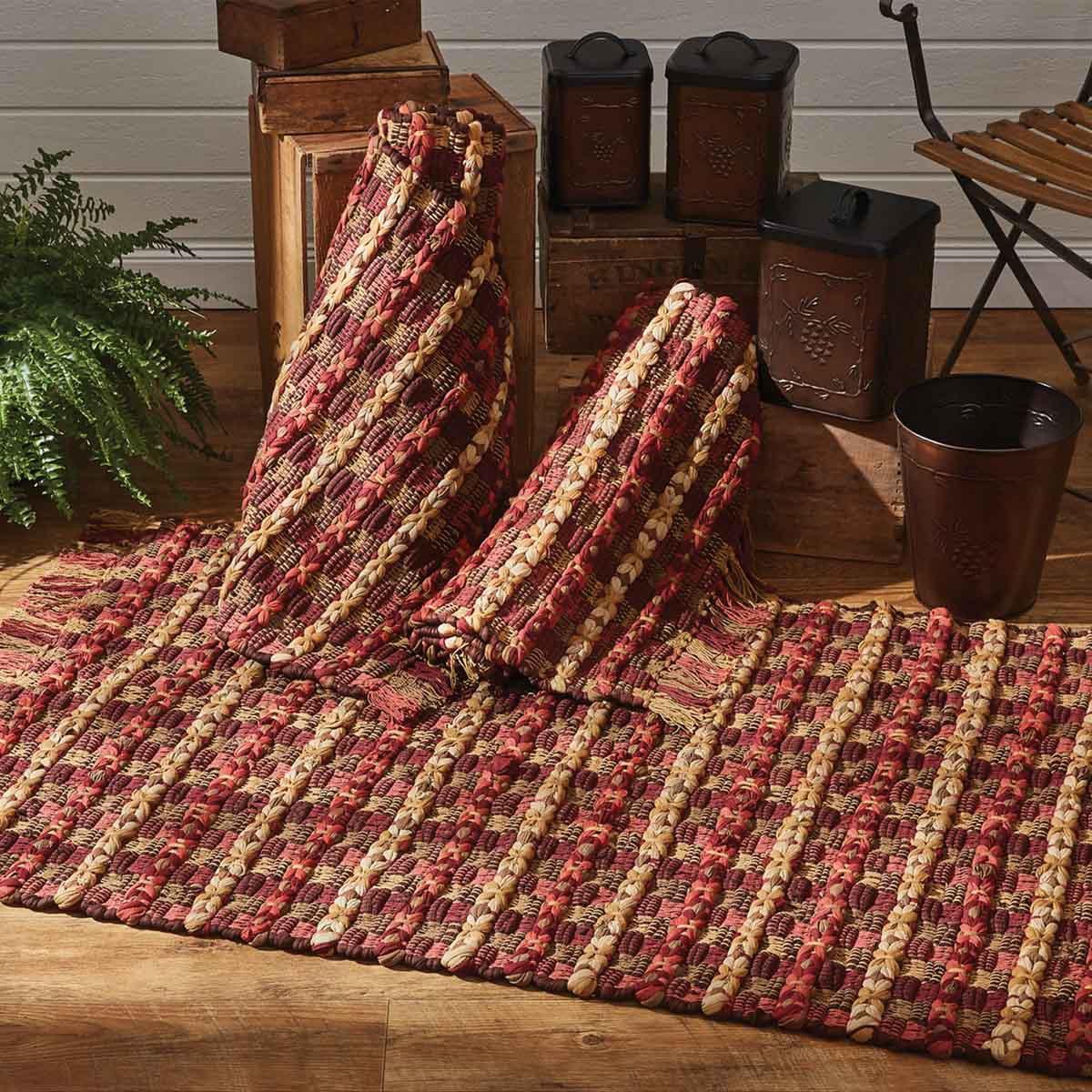 Kennebec Rag Rug 3x5' - Park Designs - The Fox Decor