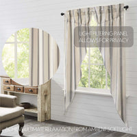 Thumbnail for Grace Grain Sack Stripe Prairie Long Panel Set of 2 84x36x18 VHC Brands - The Fox Decor