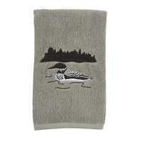 Grey Area Loon Fingertip Towels - Set of 2 Park Designs - The Fox Decor
