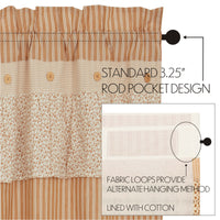 Camilia Ruffled Tier Set of 2 L36xW36 VHC Brands