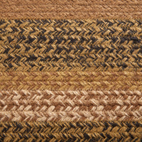 Kettle Grove Jute Rug Oval Stencil Star w/ Pad 36x60 - The Fox Decor