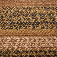 Kettle Grove Jute Rug Rect Stencil Star w/ Pad 36x60 - The Fox Decor