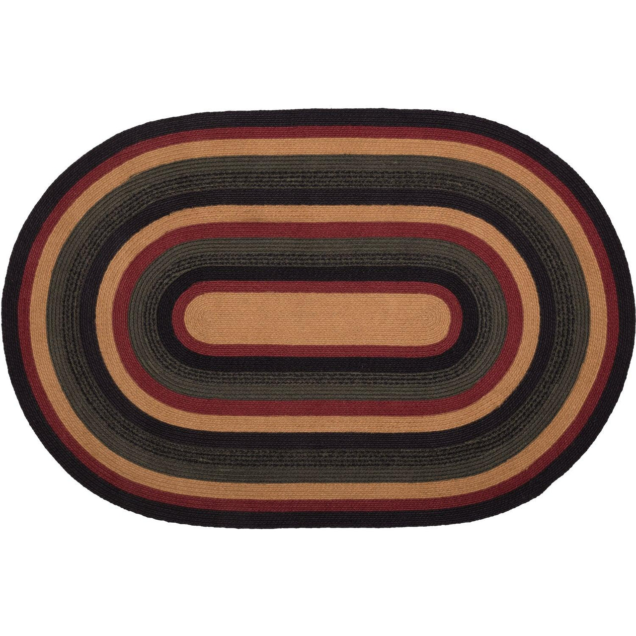Wyatt Jute Rug Oval w/ Pad 48x72 - The Fox Decor