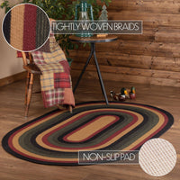 Thumbnail for Wyatt Jute Rug Oval w/ Pad 48x72 - The Fox Decor