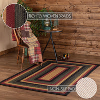 Wyatt Jute Rug Rect w/ Pad 48x72 - The Fox Decor