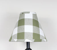 Thumbnail for Wicklow Check Dove Lamp Shade - 10