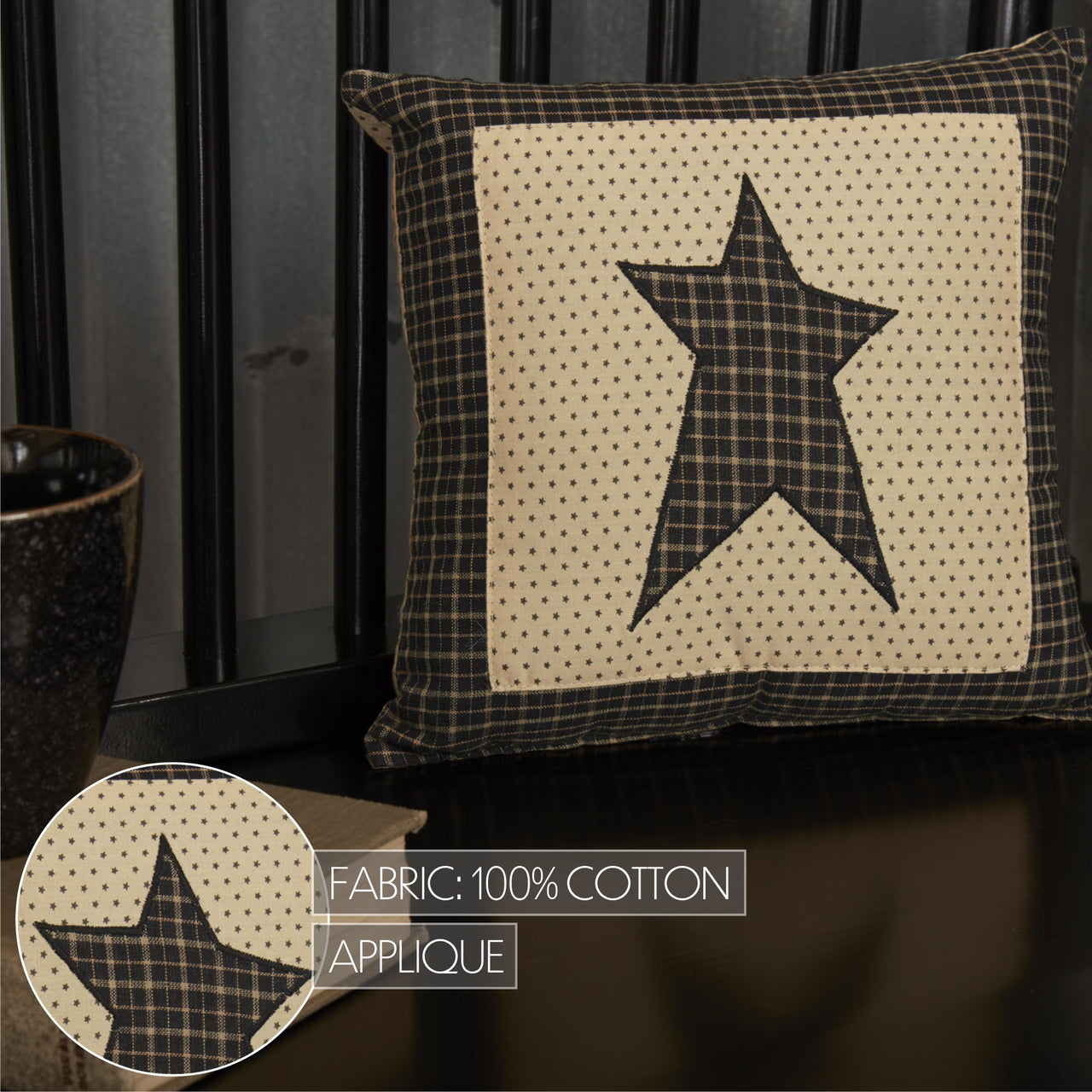 Kettle Grove Pillow Star 10x10