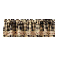 Thumbnail for Berry Gingham Valance - Border Park Designs - The Fox Decor