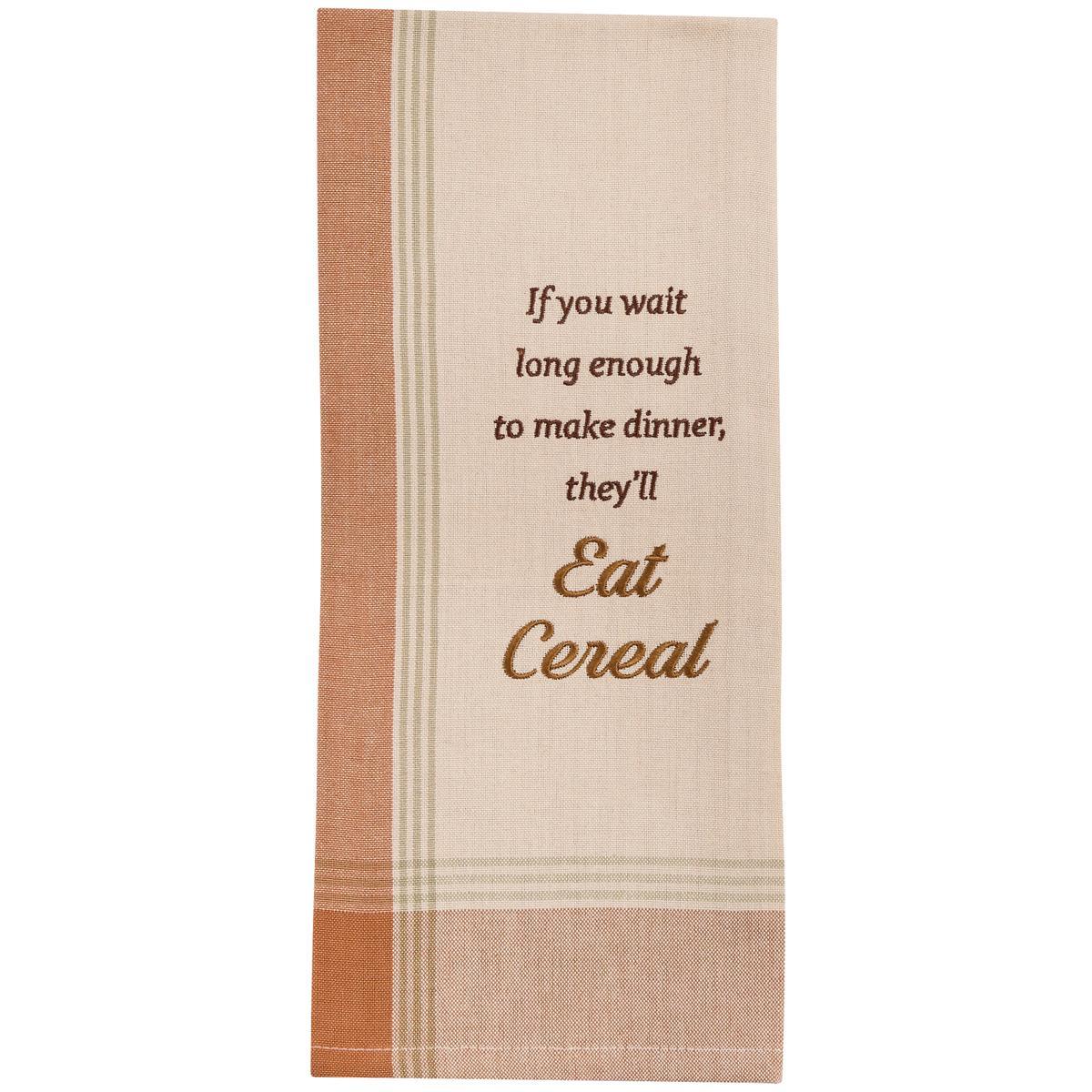 If You Wait Long Enough Sentiment Dishtowel - Set of 6 Park Designs - The Fox Decor