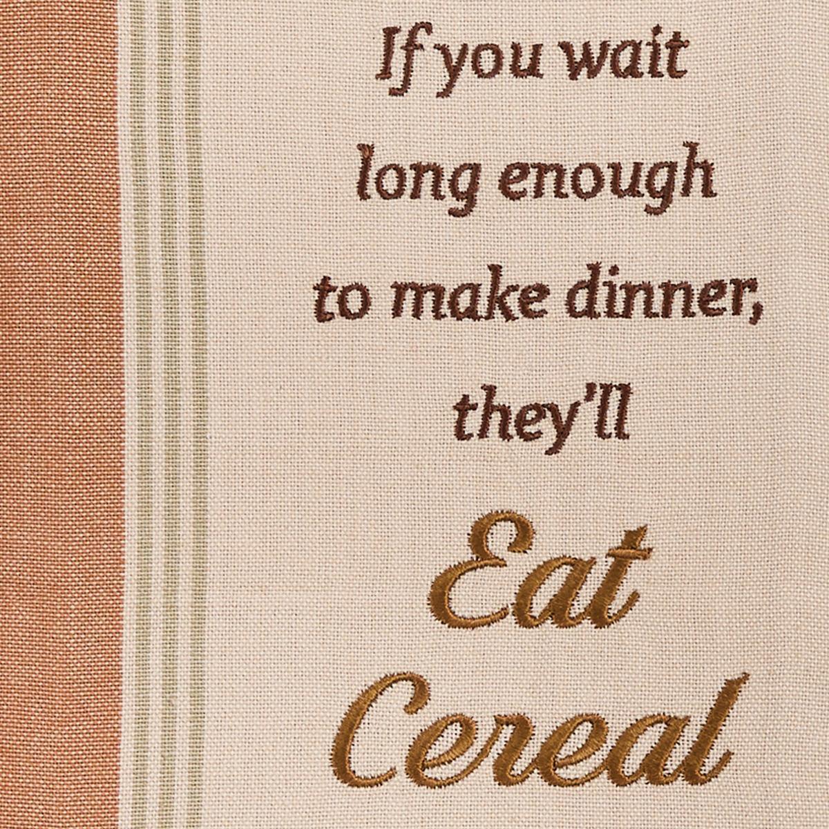 If You Wait Long Enough Sentiment Dishtowel - Set of 6 Park Designs - The Fox Decor