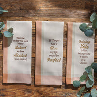 If Target Had A Bar Sentiment Dishtowel - Set of 2 Park Designs - The Fox Decor