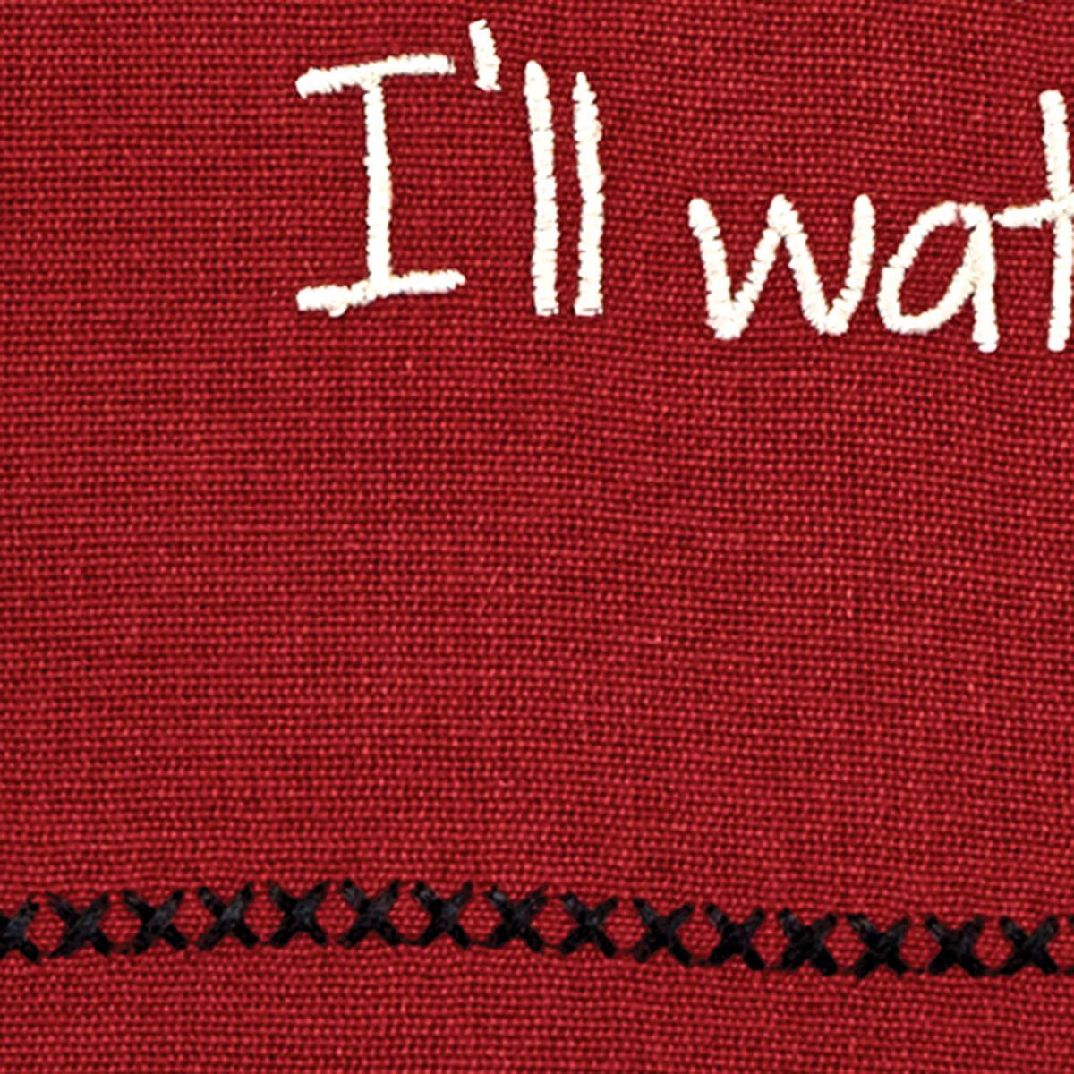You Wash, I'll Watch Sentiment Dishtowel - Set of 2 Park Designs - The Fox Decor