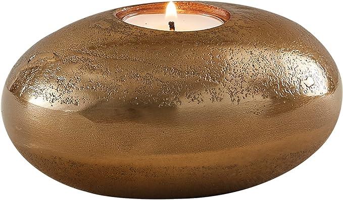 Gold Pebble Tealight Holder Set of 2  Park Designs