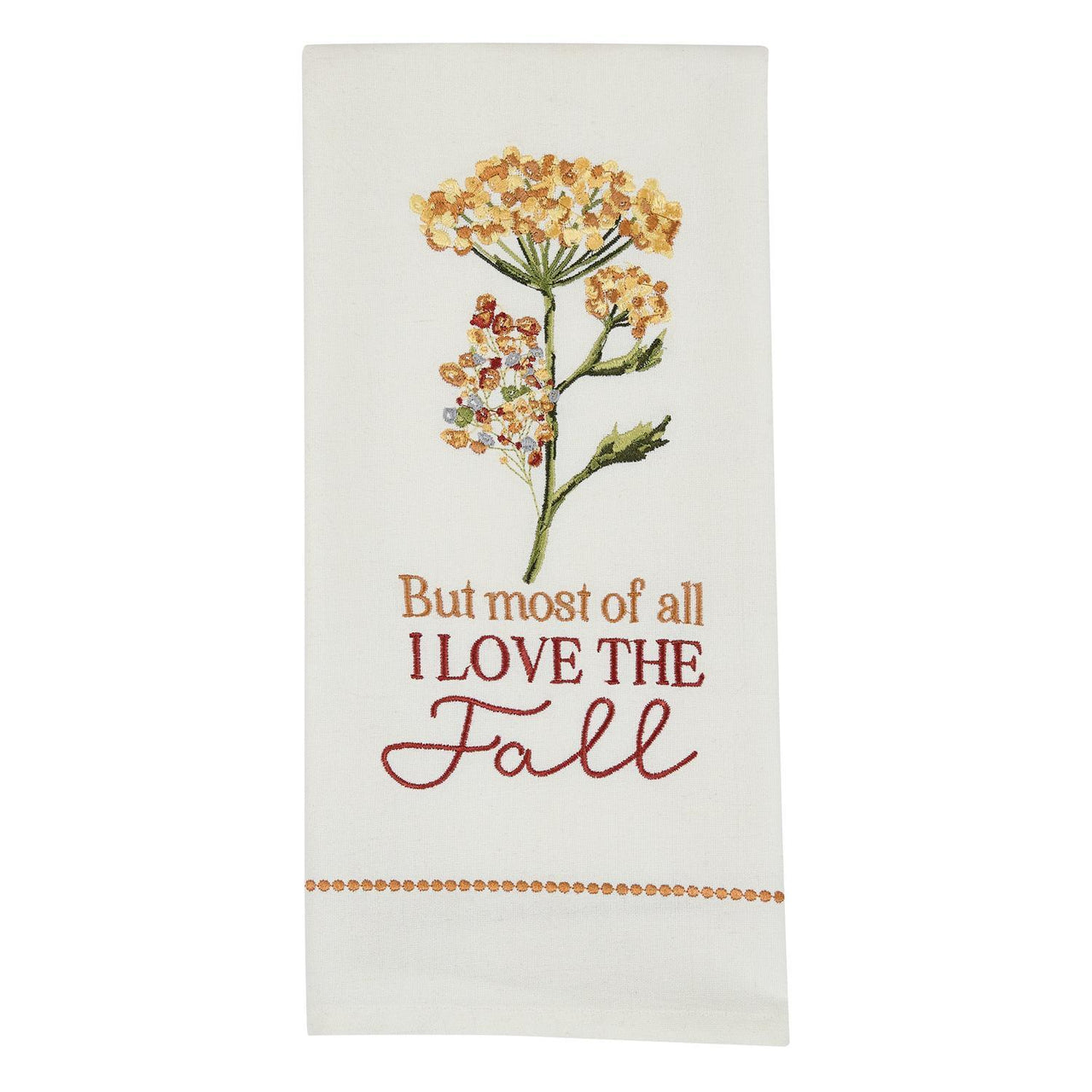 I Love The Fall Decorative Dishtowel - Set of 6 Park Designs - The Fox Decor