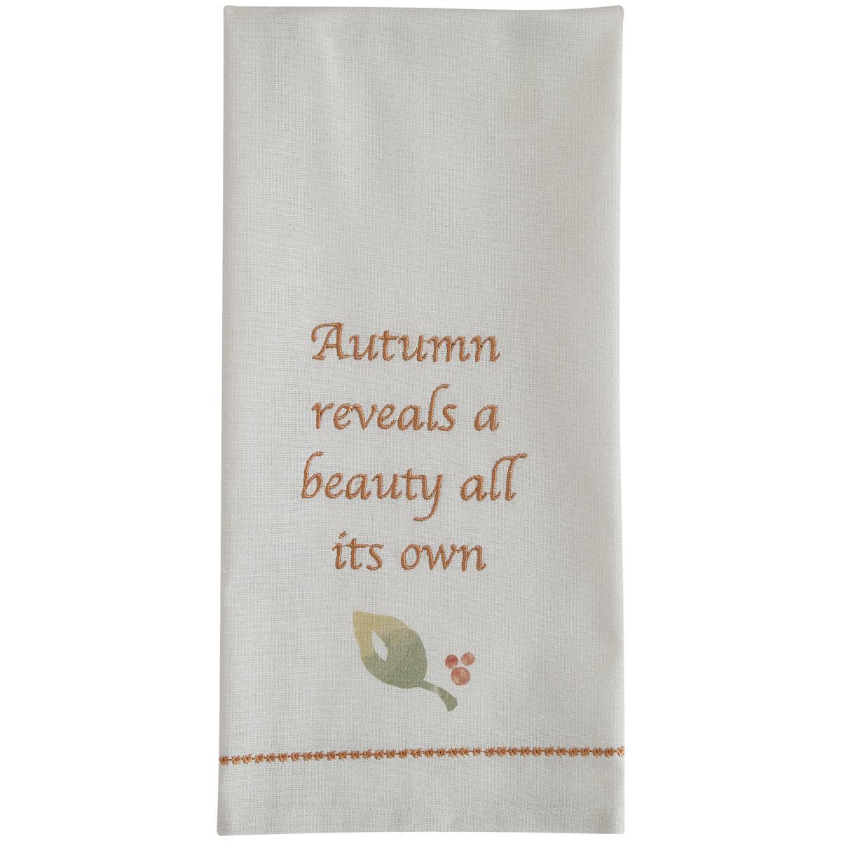 Autumn Reveals Dishtowel - Set of 6 Park Designs - The Fox Decor