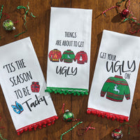 About To Get Ugly Dishtowel - Park Designs - The Fox Decor