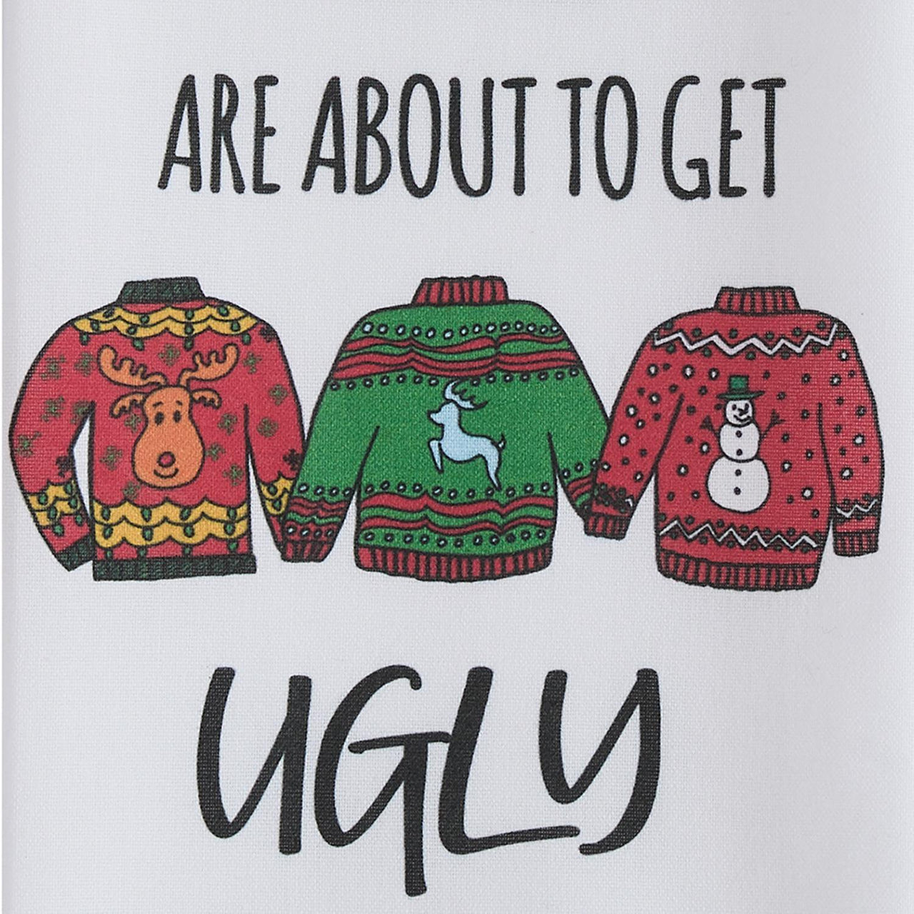 About To Get Ugly Dishtowel - Park Designs - The Fox Decor