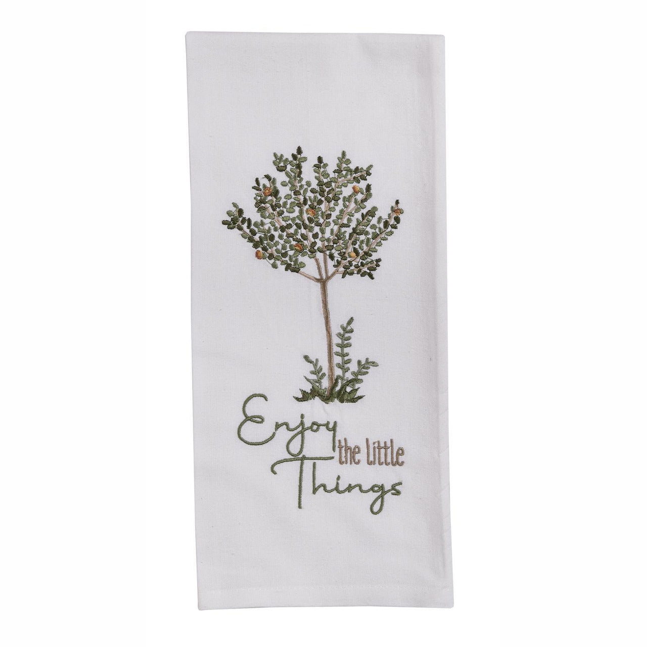 Enjoy The Little Things Dishtowel - Set of 6 Park Designs - The Fox Decor