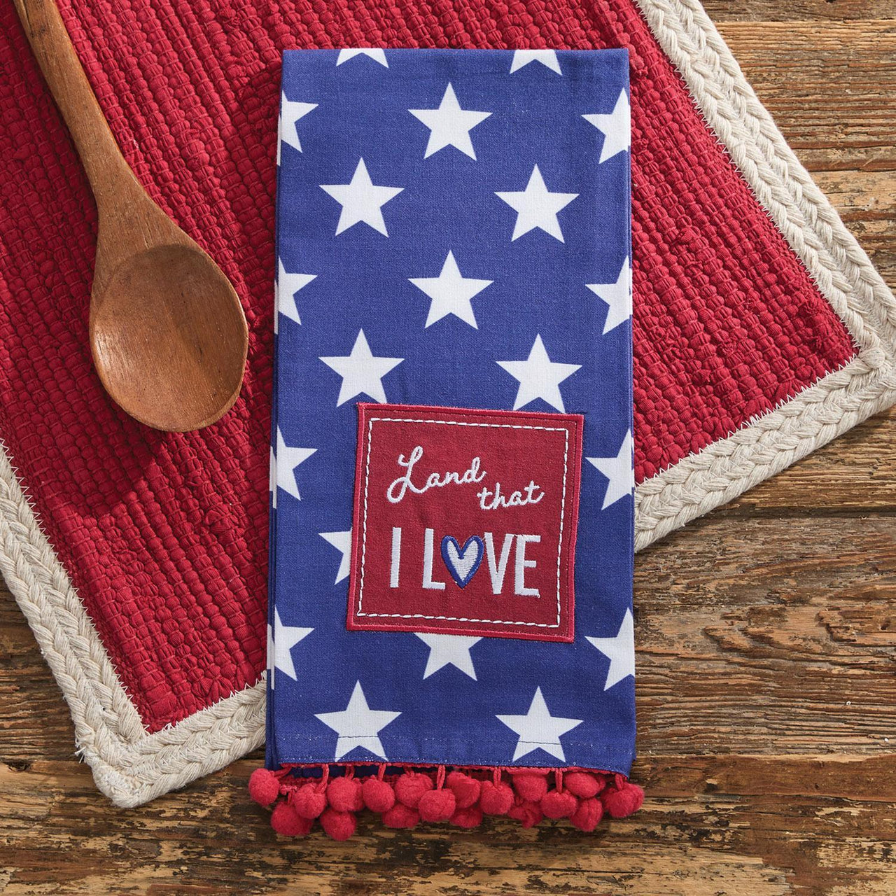 Land That I Love Decorative Dishtowel - Set of 6 Park Designs - The Fox Decor