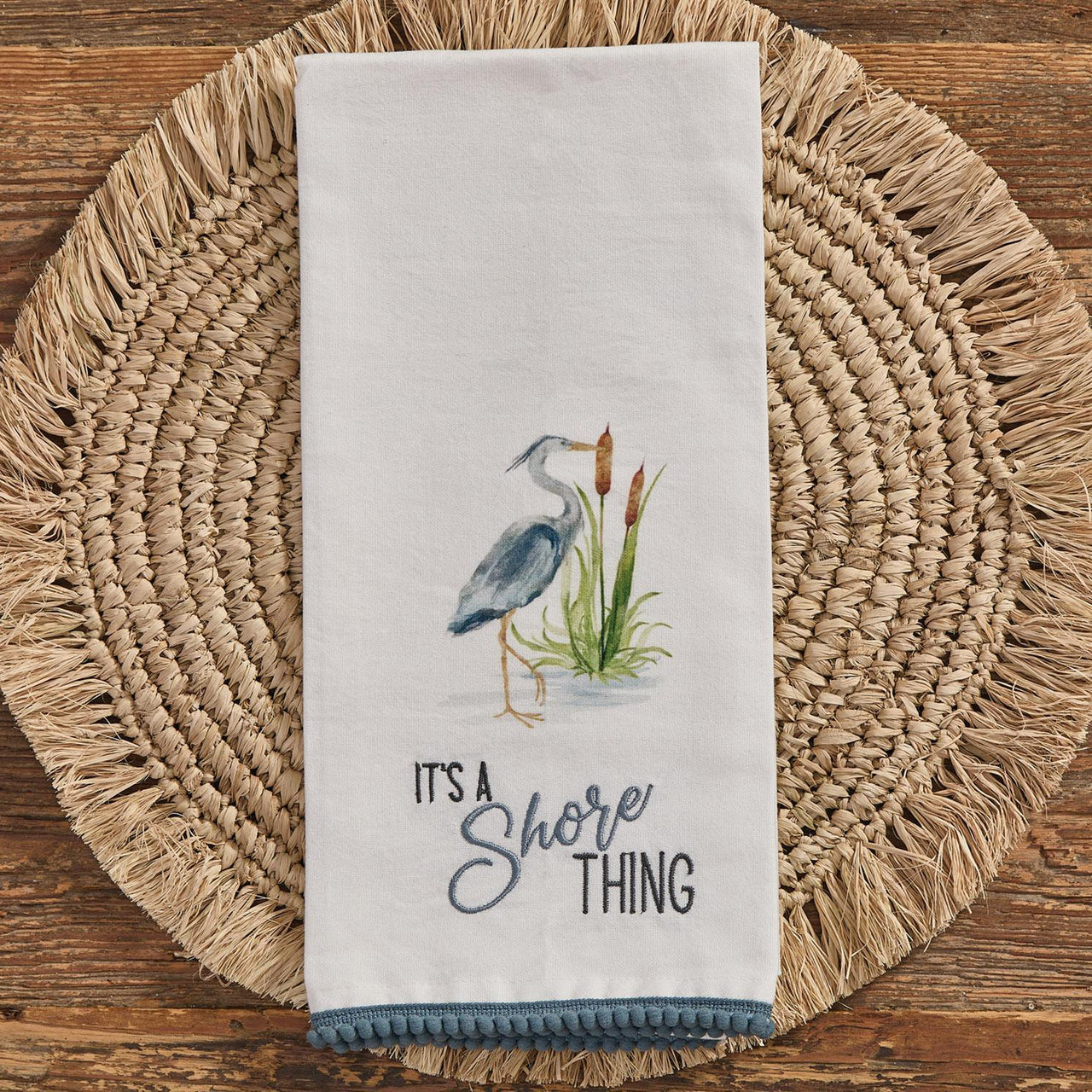It's A Shore Thing Dishtowel - Set of 6 Park Designs - The Fox Decor