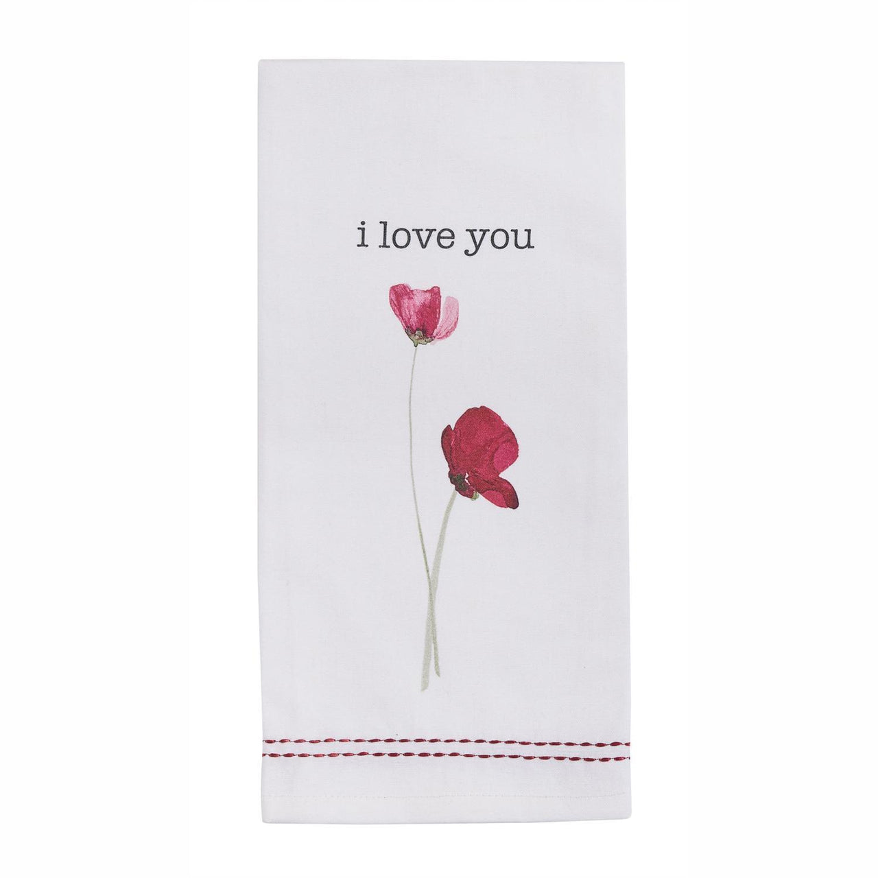 I Love You Poppy Dishtowel - Set of 6 Park Designs - The Fox Decor