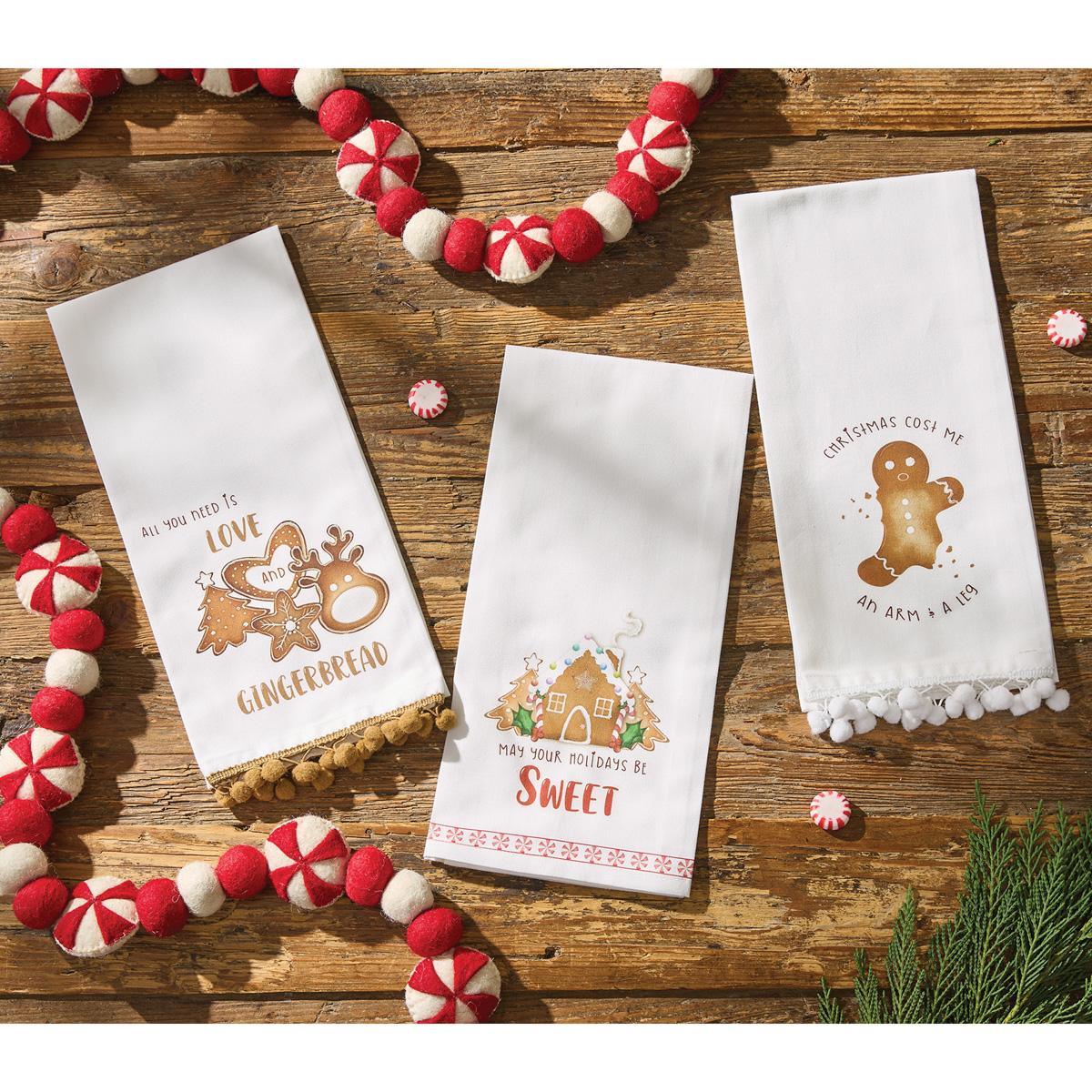 Christmas Cost Me Dishtowel - Set of 6 Park Designs - The Fox Decor
