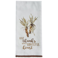 Give Thanks Dishtowel - Set of 6 Park Designs - The Fox Decor