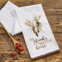 Give Thanks Dishtowel - Set of 6 Park Designs - The Fox Decor