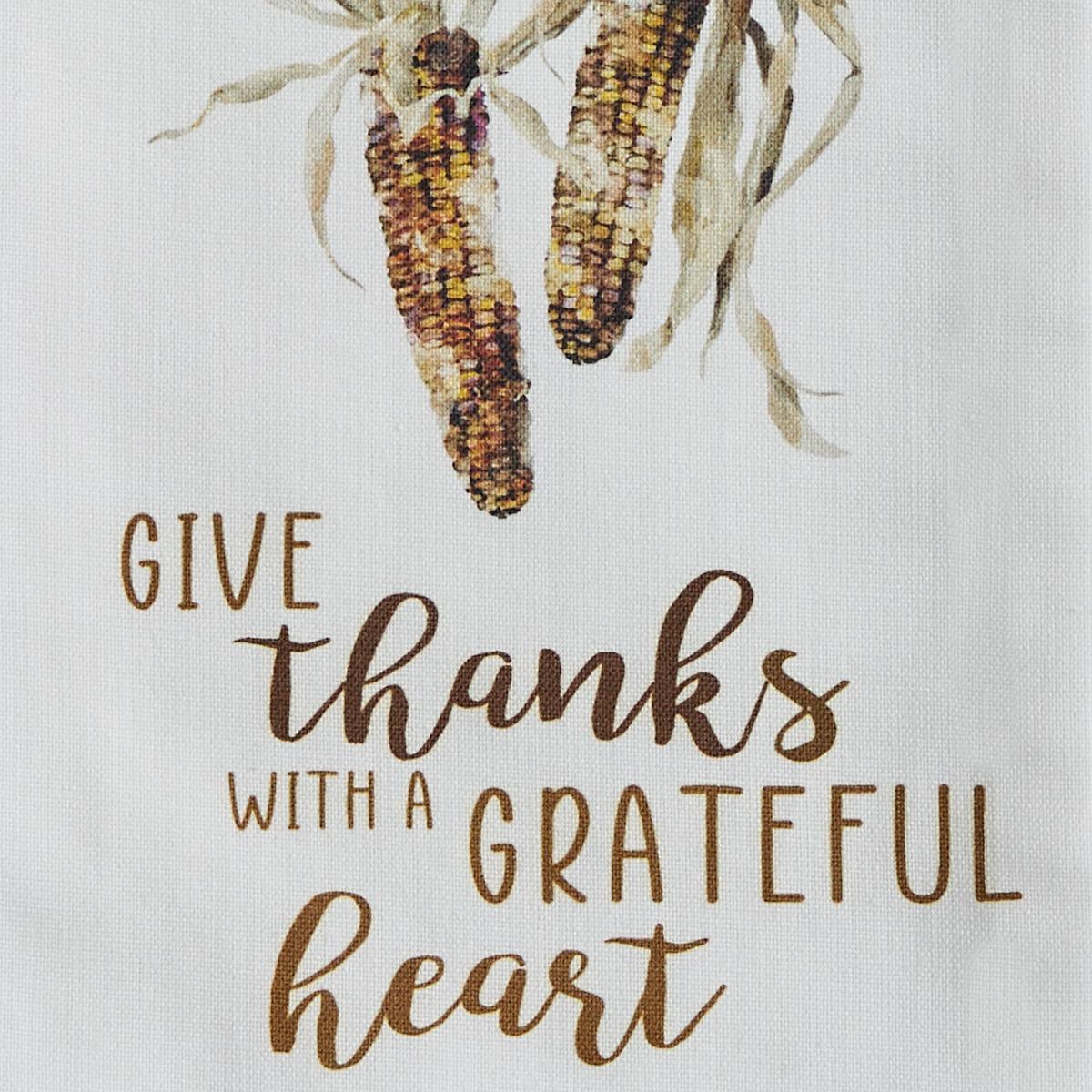 Give Thanks Dishtowel - Set of 6 Park Designs - The Fox Decor