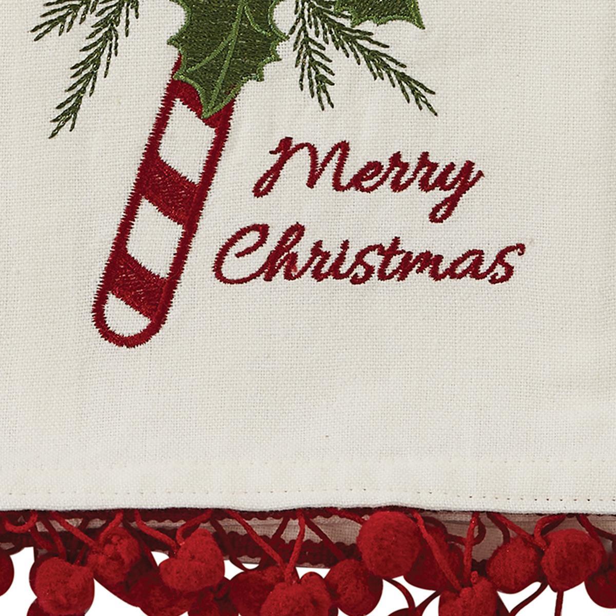 Candy Cane Dishtowel - Set of 6 Park Designs - The Fox Decor