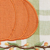 Applique Pumpkin Dishtowel - Set of 2 Park Designs - The Fox Decor