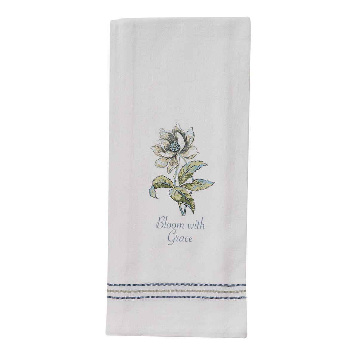 Bloom With Grace Dishtowels - Set of 2 Park Designs - The Fox Decor