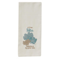 A True Sister Embroidered Dishtowel - Park Designs - The Fox Decor