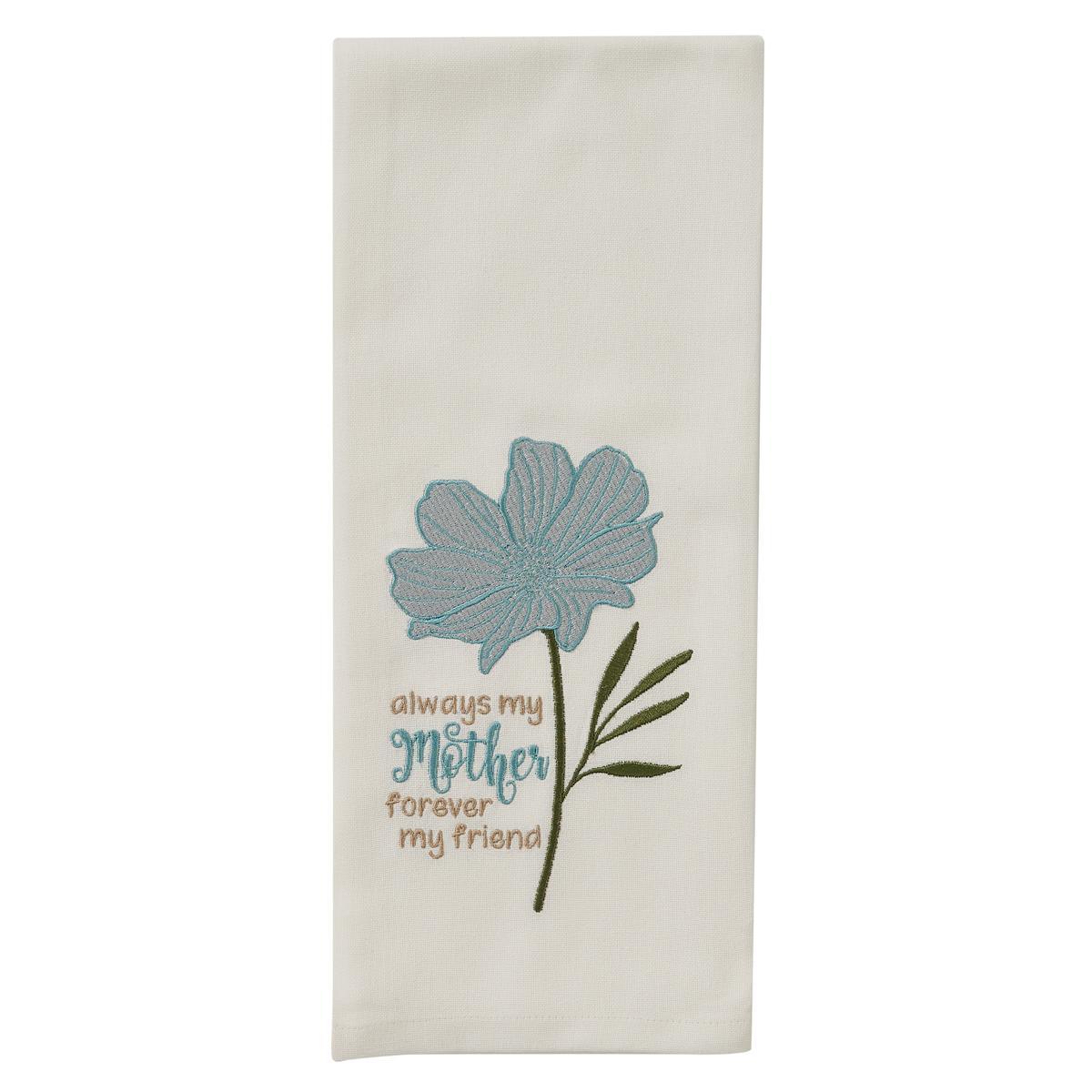 Always My Mother Embroidered Dishtowel - Set of 6 Park Designs - The Fox Decor