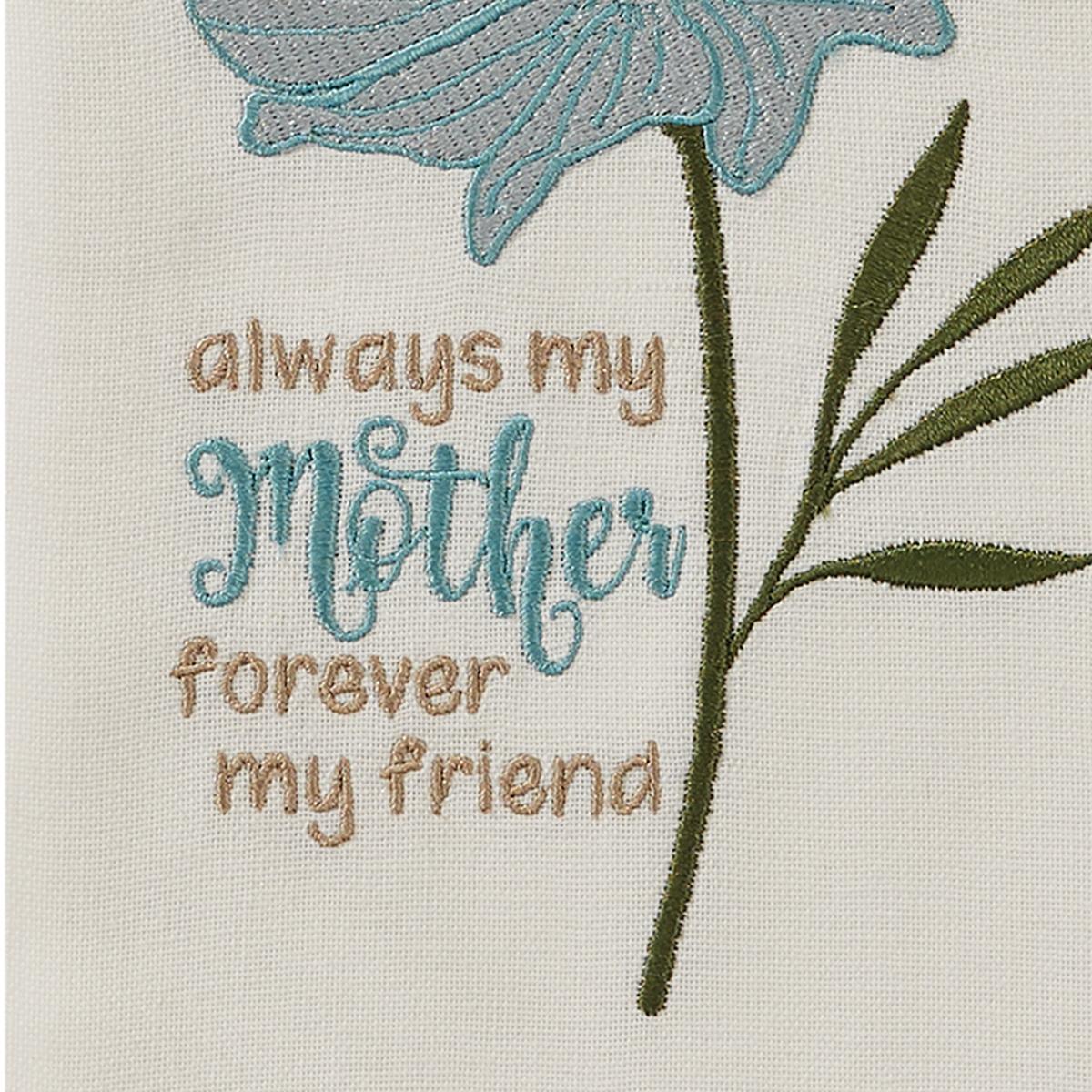 Always My Mother Embroidered Dishtowel - Set of 6 Park Designs - The Fox Decor
