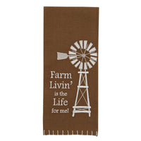 Farm Livin' Dishtowels - Set of 6 Park Designs - The Fox Decor