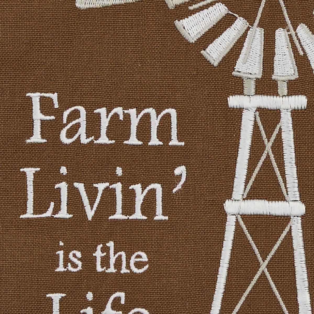 Farm Livin' Dishtowels - Set of 6 Park Designs - The Fox Decor
