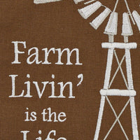 Farm Livin' Dishtowels - Set of 6 Park Designs - The Fox Decor