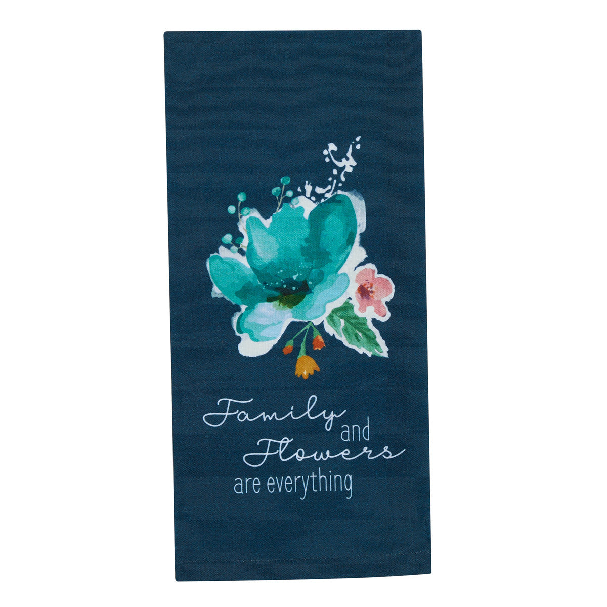 Family And Flowers Decorative Dishtowels - Set of 6 Park Designs
