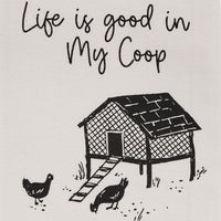 Life Is Good Dishtowel - Set of 6 Park Designs - The Fox Decor