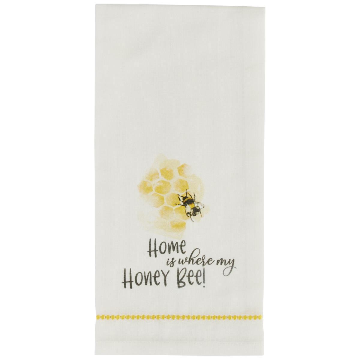 Honey Bee Decorative Dishtowel - Set of 6 Park Designs - The Fox Decor
