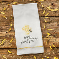Honey Bee Decorative Dishtowel - Set of 6 Park Designs - The Fox Decor