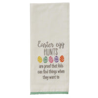 Easter Egg Hunts Embroidered Dishtowel - Set of 6 Park Designs - The Fox Decor