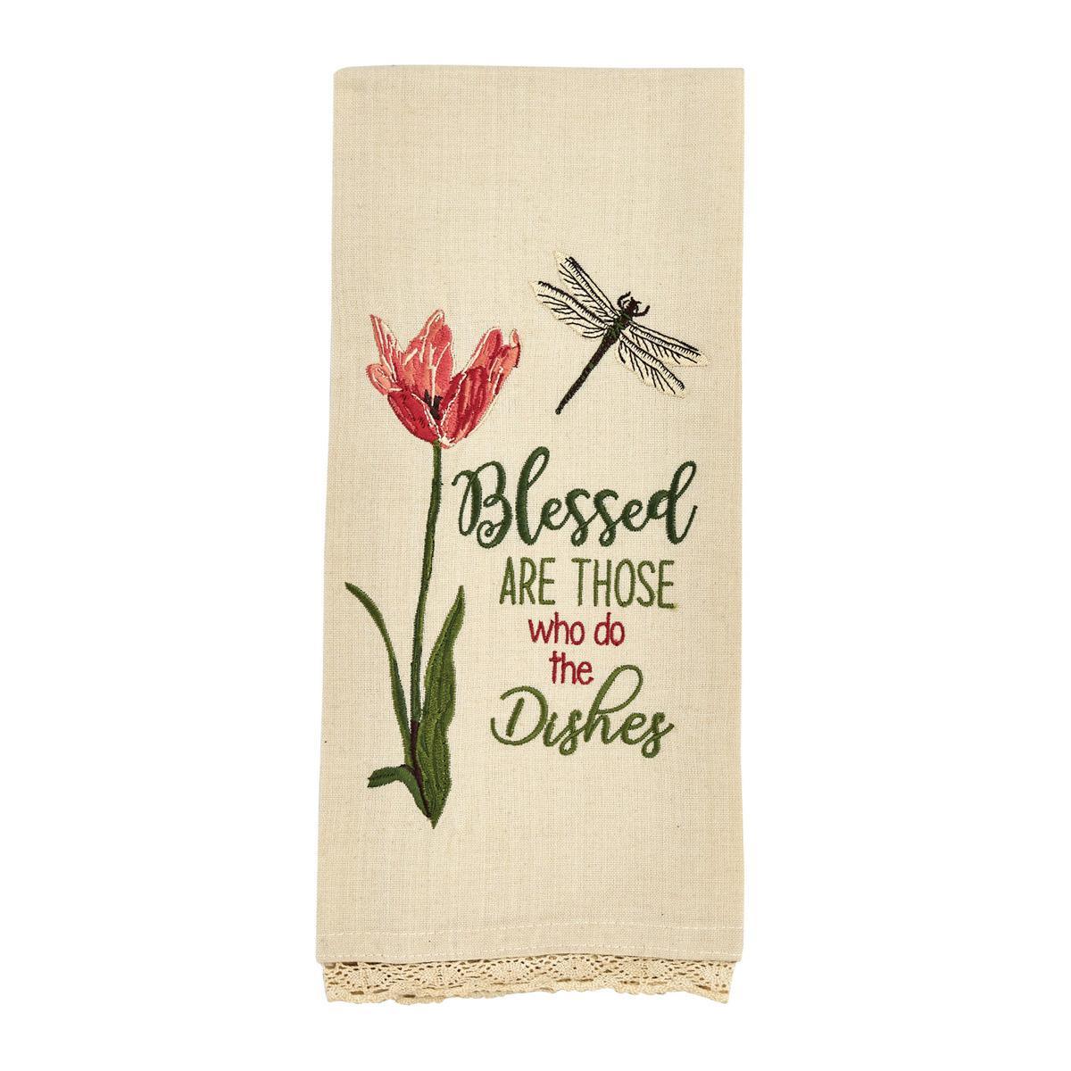 Blessed Are Those Dishtowel - Set of 6 Park Designs - The Fox Decor