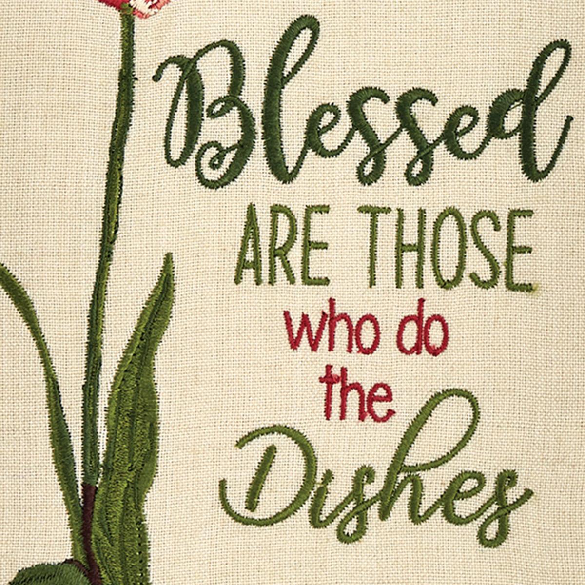 Blessed Are Those Dishtowel - Set of 6 Park Designs - The Fox Decor