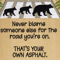 Your Own Asphalt Dishtowel - Set of 6 Park Designs - The Fox Decor